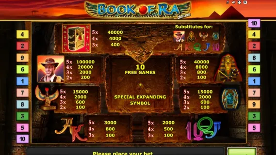 Book Of Ra Screenshot